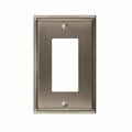 Amerock Mulholland 1 Rocker Satin Nickel Wall Plate 1906962